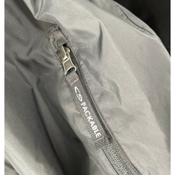 CHAMPION ATHLETICS Packable Hooded JACKET WINDBREAKER SIZE 2XL XXL Zip - Picture 3 of 6